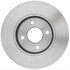 18A1585 by ACDELCO - Disc Brake Rotor - 4 Lug Holes, Cast Iron, Plain, Turned Ground, Vented, Front