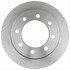18A1592A by ACDELCO - Disc Brake Rotor - 8 Lug Holes, Cast Iron, Drum-in-Hat, Non-Coated, Plain, Rear