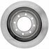 18A1592AC by ACDELCO - Disc Brake Rotor - 8 Lug Holes, Coated, Drum-in-Hat, Plain, Vented, Rear