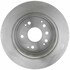 18A1611A by ACDELCO - Disc Brake Rotor - 5 Lug Holes, Cast Iron, Non-Coated, Plain Solid, Rear