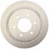 18A1627AC by ACDELCO - Disc Brake Rotor - 6 Lug Holes, Cast Iron, Coated, Plain Vented, Rear