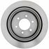 18A1627 by ACDELCO - Disc Brake Rotor - 6 Lug Holes, Cast Iron, Plain, Turned Ground, Vented, Rear