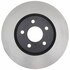 18A1659 by ACDELCO - Disc Brake Rotor - 5 Lug Holes, Cast Iron, Plain, Turned Ground, Vented, Front