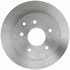 18A1664A by ACDELCO - Disc Brake Rotor - 5 Lug Holes, Cast Iron, Non-Coated, Plain, Vented, Rear