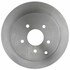 18A1665A by ACDELCO - Disc Brake Rotor - 5 Lug Holes, Cast Iron, Non-Coated, Plain, Vented, Rear