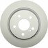 18A1674AC by ACDELCO - Disc Brake Rotor - 5 Lug Holes, Cast Iron, Coated, Plain Vented, Rear