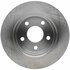 18A1675A by ACDELCO - Disc Brake Rotor - 5 Lug Holes, Cast Iron, Non-Coated, Plain Solid, Rear