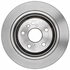 ACDelco 18A1682A Disc Brake Rotor Disc Brake Rotor - 5 Lug Holes, Cast Iron, Non-Coated, Plain Solid, Rear