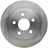 18A1675A by ACDELCO - Disc Brake Rotor - 5 Lug Holes, Cast Iron, Non-Coated, Plain Solid, Rear