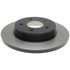 ACDelco 18A1675 Disc Brake Rotor Disc Brake Rotor - 5 Lug Holes, Cast Iron, Plain, Solid, Turned Ground, Rear