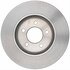 18A1707 by ACDELCO - Disc Brake Rotor - 5 Lug Holes, Cast Iron, Plain, Turned Ground, Vented, Front