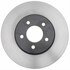 18A1707 by ACDELCO - Disc Brake Rotor - 5 Lug Holes, Cast Iron, Plain, Turned Ground, Vented, Front