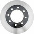 18A1708 by ACDELCO - Disc Brake Rotor - 8 Lug Holes, Cast Iron, Painted, Plain Vented, Front