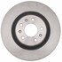 18A1755A by ACDELCO - Disc Brake Rotor - 5 Lug Holes, Cast Iron, Non-Coated, Plain, Vented, Front