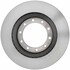 18A176A by ACDELCO - Disc Brake Rotor - 10 Lug Holes, Cast Iron, Non-Coated, Plain, Solid, Rear
