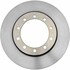 18A176A by ACDELCO - Disc Brake Rotor - 10 Lug Holes, Cast Iron, Non-Coated, Plain, Solid, Rear