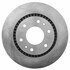 18A1756A by ACDELCO - Disc Brake Rotor - 6 Lug Holes, Cast Iron, Non-Coated, Plain, Vented, Front