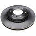 18A1756A by ACDELCO - Disc Brake Rotor - 6 Lug Holes, Cast Iron, Non-Coated, Plain, Vented, Front