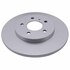 18A1798AC by ACDELCO - Disc Brake Rotor - 5 Lug Holes, Cast Iron, Coated, Plain Solid, Rear