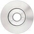18A1798A by ACDELCO - Disc Brake Rotor - 5 Lug Holes, Cast Iron, Non-Coated, Plain Solid, Rear