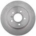 18A1798A by ACDELCO - Disc Brake Rotor - 5 Lug Holes, Cast Iron, Non-Coated, Plain Solid, Rear