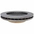 18A176A by ACDELCO - Disc Brake Rotor - 10 Lug Holes, Cast Iron, Non-Coated, Plain, Solid, Rear