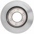 18A1776 by ACDELCO - Disc Brake Rotor - 6 Lug Holes, Cast Iron, Plain, Turned Ground, Vented, Front