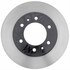 18A1776 by ACDELCO - Disc Brake Rotor - 6 Lug Holes, Cast Iron, Plain, Turned Ground, Vented, Front