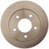 18A1803A by ACDELCO - Disc Brake Rotor - 5 Lug Holes, Cast Iron, Non-Coated, Plain Solid, Rear