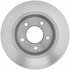 18A1804A by ACDELCO - Disc Brake Rotor - 5 Lug Holes, Cast Iron, Non-Coated, Plain Solid, Rear