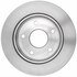 18A1801 by ACDELCO - Disc Brake Rotor - 5 Lug Holes, Cast Iron, Plain, Turned Ground, Vented, Front