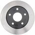 18A1801 by ACDELCO - Disc Brake Rotor - 5 Lug Holes, Cast Iron, Plain, Turned Ground, Vented, Front