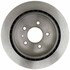 18A1809A by ACDELCO - Disc Brake Rotor - 5 Lug Holes, Cast Iron, Non-Coated, Plain, Vented, Rear