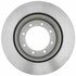18A1822A by ACDELCO - Disc Brake Rotor - 8 Lug Holes, Cast Iron, Non-Coated, Plain, Vented, Rear