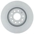 18A1827A by ACDELCO - Disc Brake Rotor - 9 Lug Holes, Cast Iron, Non-Coated, Plain, Vented, Front