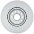 18A1827A by ACDELCO - Disc Brake Rotor - 9 Lug Holes, Cast Iron, Non-Coated, Plain, Vented, Front