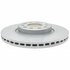 18A1827A by ACDELCO - Disc Brake Rotor - 9 Lug Holes, Cast Iron, Non-Coated, Plain, Vented, Front