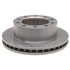18A230A by ACDELCO - Disc Brake Rotor - 10 Lug Holes, Cast Iron, Non-Coated, Plain, Vented, Front