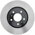 18A2322 by ACDELCO - Disc Brake Rotor - 5 Lug Holes, Cast Iron, Plain Turned, Vented, Front