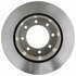 18A2330 by ACDELCO - Disc Brake Rotor - 8 Lug Holes, Cast Iron, Plain, Turned Ground, Vented, Rear
