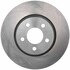 18A2342A by ACDELCO - Disc Brake Rotor - 5 Lug Holes, Cast Iron, Non-Coated, Plain, Vented, Front