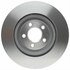 18A2343 by ACDELCO - Disc Brake Rotor - 5 Lug Holes, Cast Iron, Painted, Plain Vented, Front