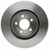 18A2342AC by ACDELCO - Disc Brake Rotor - 5 Lug Holes, Cast Iron, Coated, Plain Vented, Front