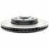 18A2342AC by ACDELCO - Disc Brake Rotor - 5 Lug Holes, Cast Iron, Coated, Plain Vented, Front