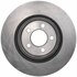 18A2342A by ACDELCO - Disc Brake Rotor - 5 Lug Holes, Cast Iron, Non-Coated, Plain, Vented, Front