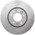 18A2351A by ACDELCO - Disc Brake Rotor - 5 Lug Holes, Cast Iron, Non-Coated, Plain, Vented, Front