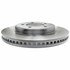 18A2352 by ACDELCO - Disc Brake Rotor - 5 Lug Holes, Cast Iron, Painted, Plain Vented, Front