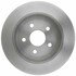 18A2363A by ACDELCO - Disc Brake Rotor - 5 Lug Holes, Cast Iron, Non-Coated, Plain Solid, Rear