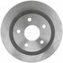 18A2363A by ACDELCO - Disc Brake Rotor - 5 Lug Holes, Cast Iron, Non-Coated, Plain Solid, Rear