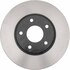 18A2361 by ACDELCO - Disc Brake Rotor - 5 Lug Holes, Cast Iron, Painted, Plain Vented, Front